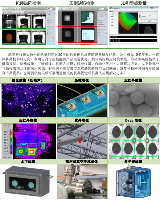 机器视觉企业应用解决方案